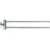 Porte Serviette Double D-Code Chrome Pivotant Duravit 0099221000