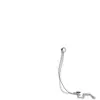 Duravit D-Code Garniture de vidage et de trop-plein, 790226000001000