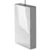 DURAVIT STARCK 1 - RéSERVOIR DE CHASSE D'EAU, 390 X 125 MM, BLANC 872