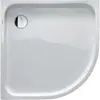 Duravit D-Code Receveur de douche en quart de cercle, 720108000000000,