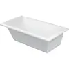 Duravit Starck Baignoire rectangulaire encastrée, 700337000000000,