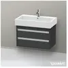 Duravit Ketho Meuble sous-vasque, 2 tiroirs, KT663704949,