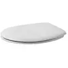 Abattant Double Duraplus Inox Blanc Duravit 0064200000