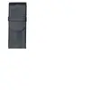 Juscha ALASSIO Etui pour 3 stylos en Cuir 150 x 57 mm Vide NoiR