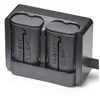 Chargeur dual USB-C Leica pour les batteries BP-SCL6 Noir