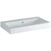 Geberit iCon lavabo 750x485mm blanc, 124078 sans trou de robinetterie, Couleur: Blanc