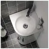 Lave main d'angle Geberit Renova Compact - 450x155x395 mm - 276132000