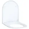 Geberit - Acanto Siège de wc Slim avec couvercle, 500605, avec