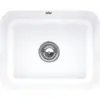 Villeroy & Boch Evier 1 bac  Cisterna 60C Blanc CeramicPlus avec vidage automatique TU