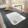 Villeroy & Boch Evier 1 bac  Cisterna 60C Chromite CeramicPlus avec vidage manuel TU