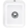 Villeroy & Boch Evier 1 bac  Cisterna 45 Blanc CeramicPlus avec vidage manuel TU
