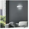 Helestra Applique LED moderne Yona, blanc mat, 27,5 cm