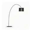 Lampadaire arqué Roxx par Helestra, noir