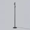 Helestra Coni lampe pied LED 2 spots 160 cm noire