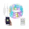 Luminea Home Control Guirlande à LED RVB connectée compatible commandes vocales - 5 m