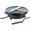 Crêpière électrique - ROSENSTEIN & SOHNE - 18 cm - 500 W - Noir - Antiadhésif