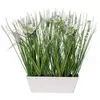 Chaks 57266-05, Pot Arrangement floral artificiel 37cm, Blanc