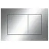Plaque de déclenchement chromé brillant double touche TECEnow 9240401