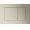 Tece TECEnow plaque de commande nickel métallisé