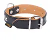 Collier en cuir Heim Stars, noir taille 40 tour de cou 26-37 cm - pour...