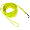 Longe en BioThane® Heim, jaune fluo pour chien - L 1000 x l 1,3 cm