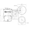 Soufflet à air, suspension pneumatique FEBI BILSTEIN 47556
