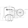 Soufflet à air, suspension pneumatique FEBI BILSTEIN 49198