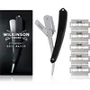 Lames de rasoir style vintage, Straight Razor, 5 pcs