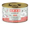 Lot Grau menu gourmand sans céréales 12 x 200 g pour chat - poulet, ca...