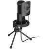 SpeedLink Pro Desktop Streaming Microphone à condensateur cardioïde avec filtre anti-pop