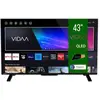 Toshiba Smart TV 43 pouces QLED 43QV2363DA, VIDAA TV QLED 4K 43 pouces, compatible avec Alexa, DVB-T2, technologie LED, Dolby Vision HDR10, HDMI 2.1