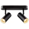 SLV Spot pour plafond LED Noblo, noir, 2 700 K, longueur 24 cm