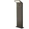 Lampe De Jardin Design Ordi 2 Pole 70 Noir 70cm Avec Capteur - 1008727