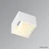 Applique murale logs in, carrée, blanche, 5w led 151321 slv