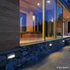 SLV Brick downunder led, encastré, rectangulaire, gris argent, led 3000k