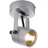 Spot gris argent 79 SLV declic, 230 V