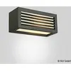 Applique extérieure SLV BOX-L anthracite, E27, 18W max, IP54 TU