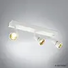 Spot de plafond puri 3 de slv blanc mat, gu10, max. 3X50w