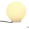 Luminaire mobile extérieur blanc rotoball 25 E27 24W max IP44 SLV 227219