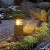 Borne LED - SLV - RUSTY LED 40 CARRE - Fonte Rouillée - 3000K - IP55 - Vintage