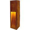 SLV Rusty slot 50 led, borne, fonte rouillée, led 3000k, ip55