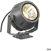 SLV Flac beam, projecteur extérieur, gris foncé, led, 27w, 3000k, ip65