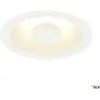 SLV Luminaire encastrable LED Occuldas 14, blanc, aluminium, Ø 14 cm
