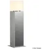 SLV Square Pole 60 E27, edelstahl304, acier inoxydable