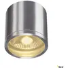 SLV Rox, plafonnier extérieur, alu brossé, gu10/qpar111, 50w max, ip44