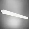 L-LINE 120 LED, applique et plafonnier, IP44, 3000K, 3000lm, blanc