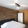 SLV KALU, applique et plafonnier intérieur, quad, noir, GU10/QPAR111, 4x 75W max - Lampes murales et de plafond