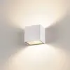 SLV Sitra Cube applique d'extérieur LED, blanc