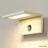 SLV Sensor WL Applique murale d'extérieur LED IP44 Blanc 3000 K 9,8 W