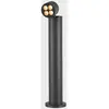 SLV Borne lumineuse LED R-Cube 70, anthracite, aluminium, hauteur 70 c...
